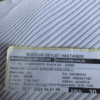 E-Nabız Tahlil Sonuçlarının Bildirilmesi