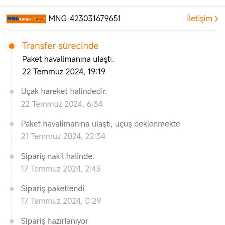 Temudan Siparişim Güncellenmiyor, Mağdurum!