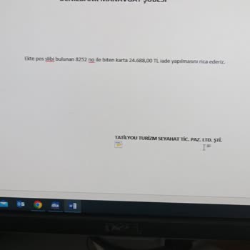 Tatilyou Travel Agency Söz Verip Yapmadığı İade Ödeme