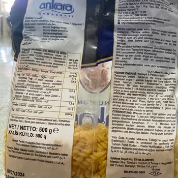 Nuh'un Ankara Makarnası Burgu Makarnadan Böcek Çıktı!