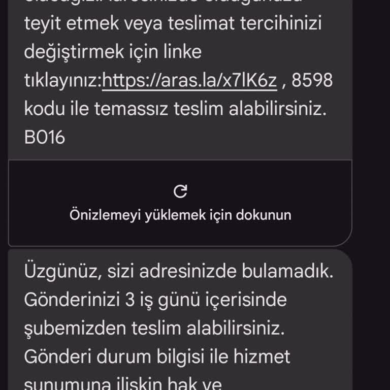 Aras Kargo Şikayet Var Şikayet
