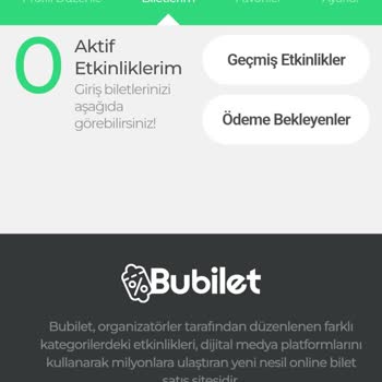 Bubilet.com Ödeme Hatası