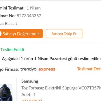 Samsung'un Yardımcı Olmaması