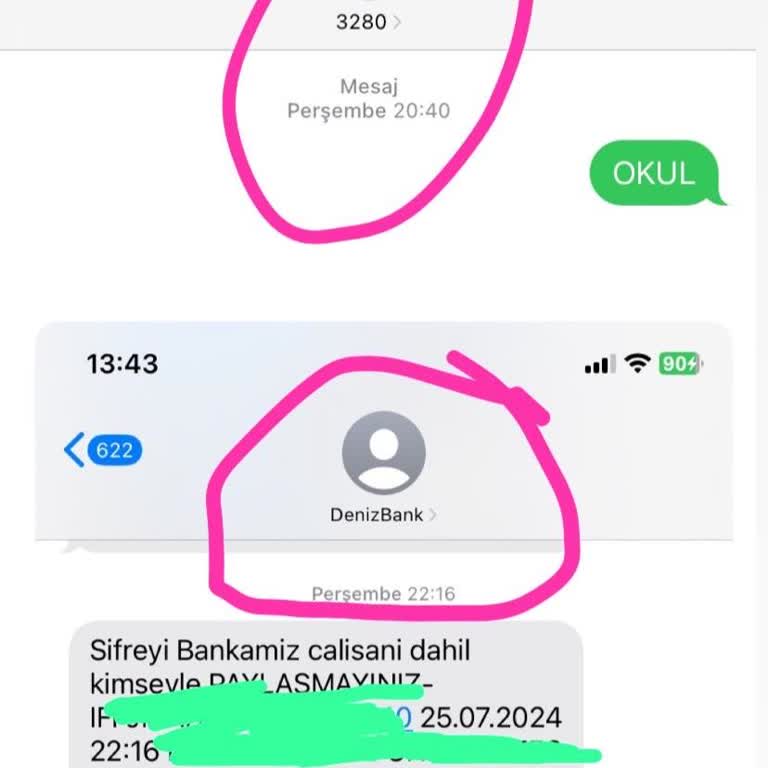 Denizbank Taksitlendirme İşlemi Yapılmadı.