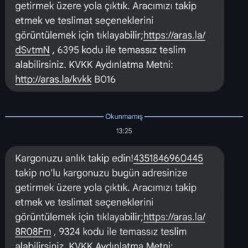 Aras Kargo Kargomu Teslim Etmiyorlar