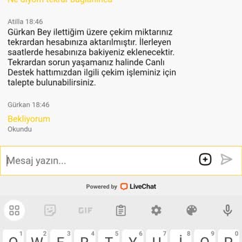 Betriyal Ödememi Yapmıyor Ve Bahaneler Uyduruyorlar