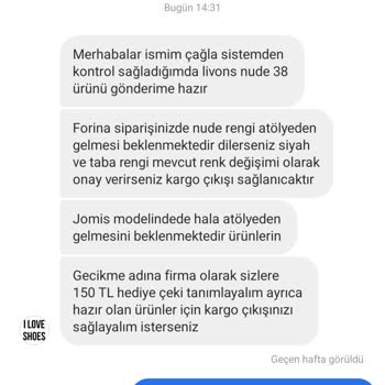 iloveshoes.com.tr Sipariş Ve İade Sürecinde Yaşanan Sorunlar