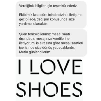 iloveshoes.com.tr Sipariş Ve İade Sürecinde Yaşanan Sorunlar