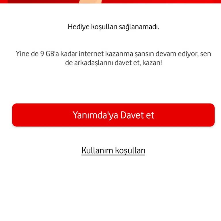 Vodafone Yanımda Şikayet Var