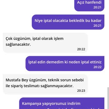 Getir Yemek Sorumsuzluğu