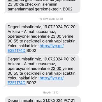 Pegasus 6 Saatlik Yolu 24 Saatte Uçtuk