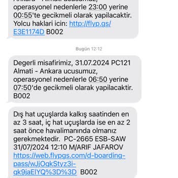 Pegasus 6 Saatlik Yolu 24 Saatte Uçtuk