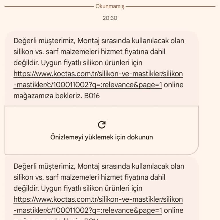 Koçtaş Ücretsiz Montajda Ekstra Ücret Talebi