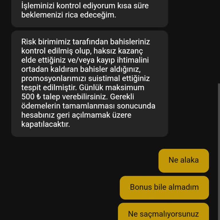 Betvadi'de Kazanç Ödemesi Yapılmıyor