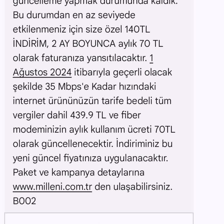 Millenicom Temsilciye Ulaşamama Sorunu