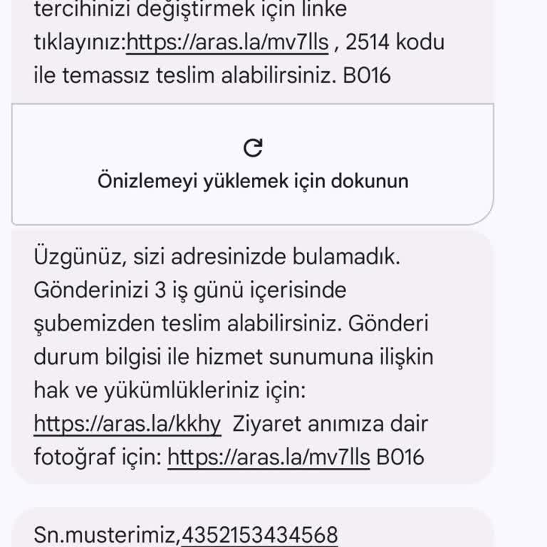Aras Kargo'nun Yine İşgüzarlığı Ve Sorumsuzluğu!