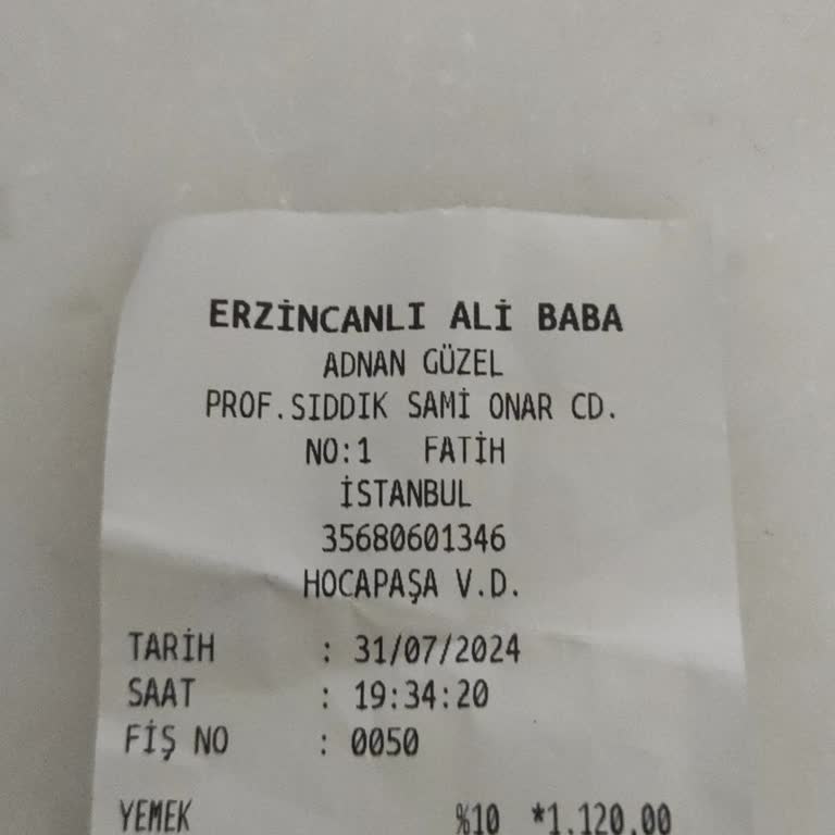 Kurufasülyeci Erzincanlı Ali Baba Fatih'teki Yemek Yeri Çalışanlarının Tutumu