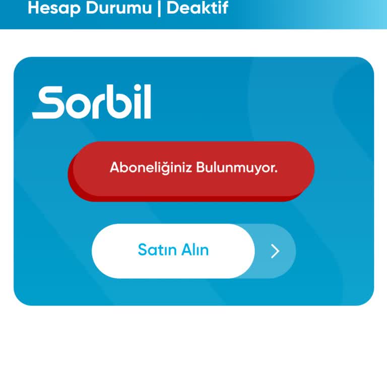Sorbil Abonelik İptali Ve Ücret İadesi
