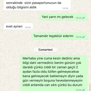 Vize Alanı Vize İşlemlerinde Yaşanan Büyük Hayal Kırıklığı