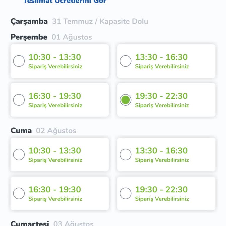 Carrefour SA Siparişlerde Teslimat Fiyatı