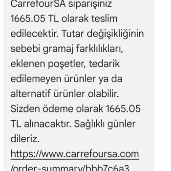 Carrefour SA Sebepsiz Fiyat Farkı