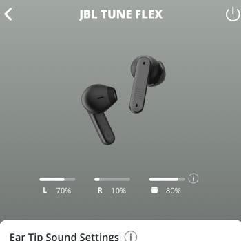 JBL Tune Flex - Sağ Kulaklık Sorunu