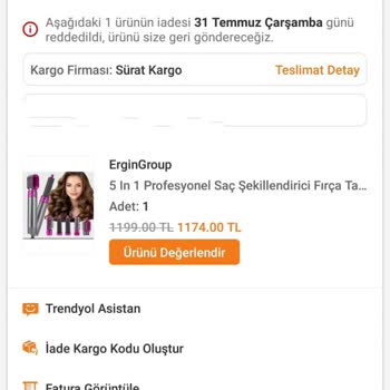 Trendyol Paramı İade Etmiyor