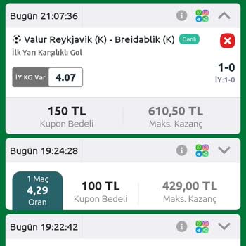 Bilyoner Kazanan Kuponları Kaybetmiş Gösteriyor Ödeme Yapmıyor