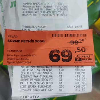 Hakmar Express İndirim Adı Altında Fişe Yansıyan Fazla Ücret
