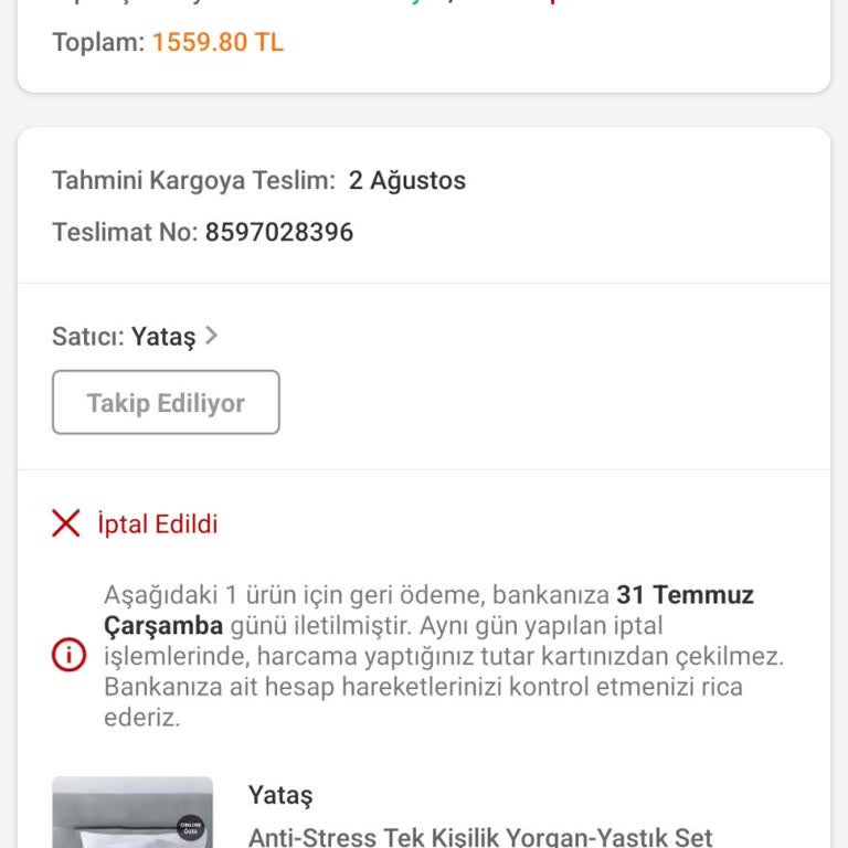 Papara İade Tutarı Yansımıyor Hesabıma