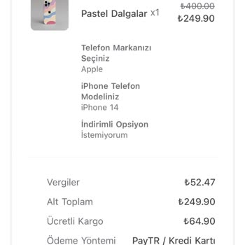 Muffcase Siparişimi Kargoya Vermiyor, Siparişimi İptal Etmiyor