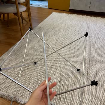 Box & Box Outdoor Katlanabilir Kumaş Kamp Ve Piknik Masası Kusurlu