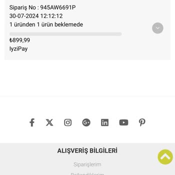 Vakro Online Adlı Tesettür Giyim Mağazası Ürünü Göndermiyor