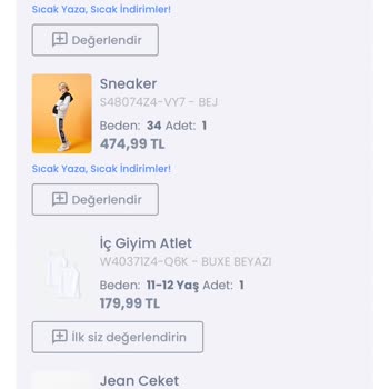 LCW Pişmanlık Mağdurum