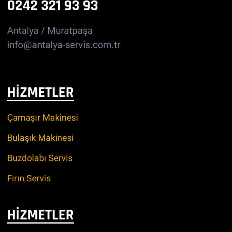 Antalya-servis.com.tr Beyaz Eşya Teknik Servis Yanıltmacası