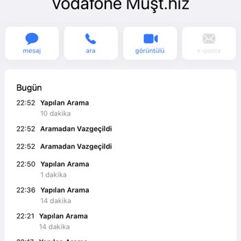 Vodafone Müşteri Temsilcisine Bağlanılmıyor
