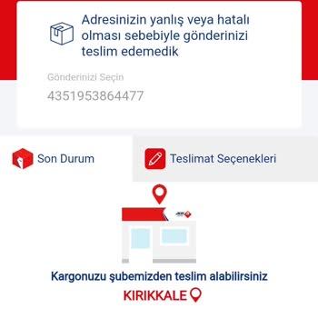 Aras Kargo Teslim Edilmeyen Kargo