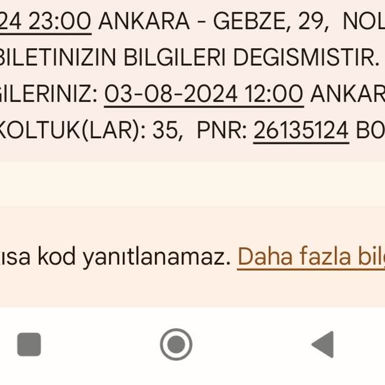 İstanbul Seyahat Güzergah Dışı İndirme Ve Bilet İptal Sorunu