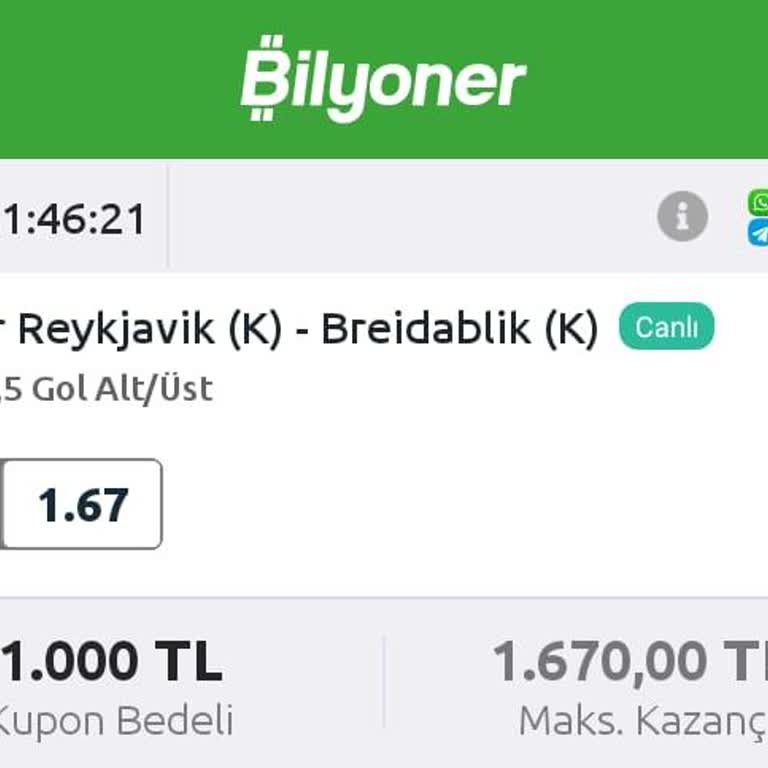 Bilyoner Sistem Hatası Bahanesi