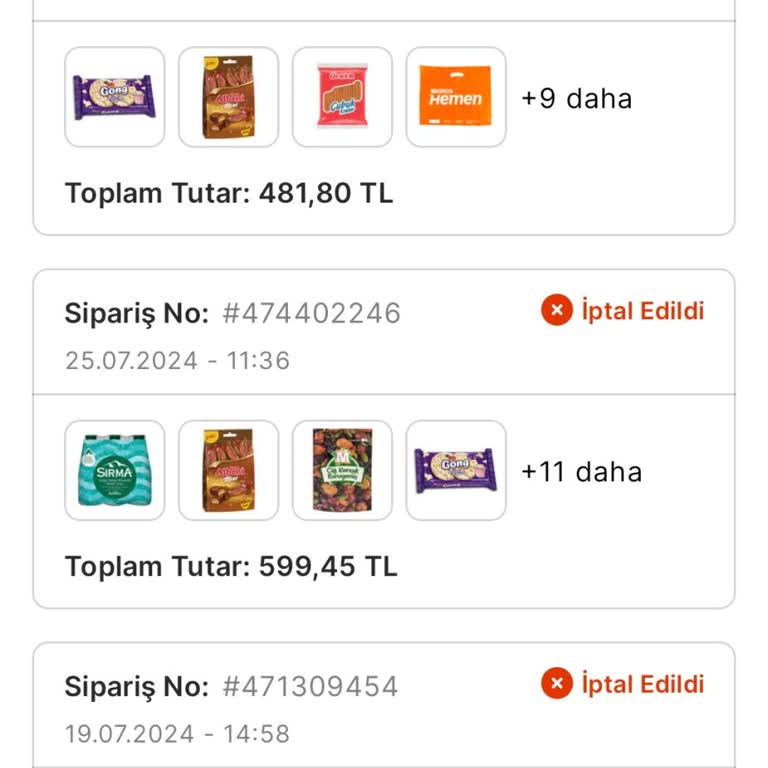 Migros Online Sipariş İptalleri Ve Müşteri Memnuniyetsizliği