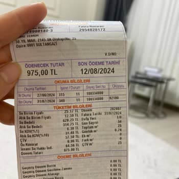 İSKİ Su Faturası Fazla Geldi
