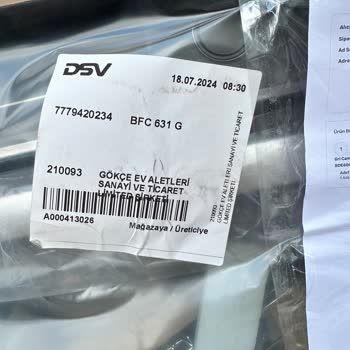 Borusan Lojistik Gitmeyen İade HKK