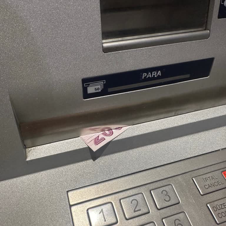 Halkbank Ortak ATM Sıkışan Param İade Edilmiyor