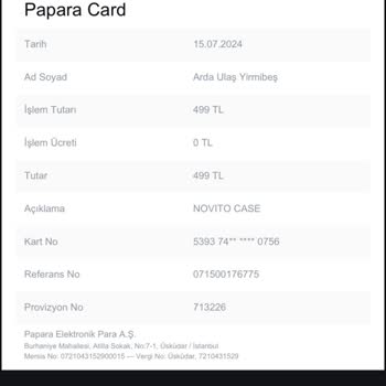 Novito Case Kargom Gelmedi Siteye Ulaşılamıyor