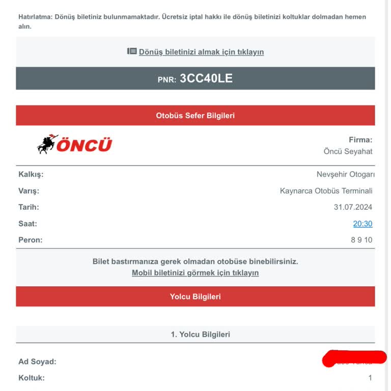 Öncü Seyahat Zorla Yerimden Kaldırıldım