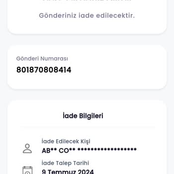 Sarıbulut.com Para İademi Yapmıyor