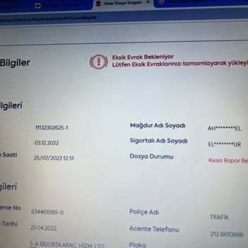 Ray Sigorta Kesin Rapor Bekleniyor