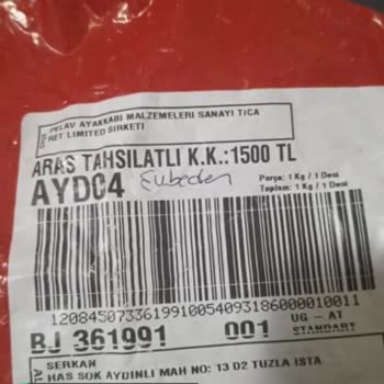 Pelav Ayakkabı Malzemeleri'nin Paramı İade Etmemesi