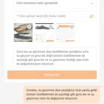 Trendyol Yanlış Ürün Gönderimi Ve İade Sorunu