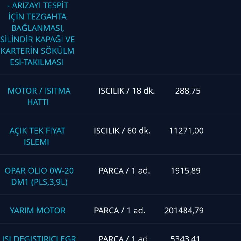Fiat Servisin Bize Sandık Motor Takılacak Denilip Yarım Motor Takması